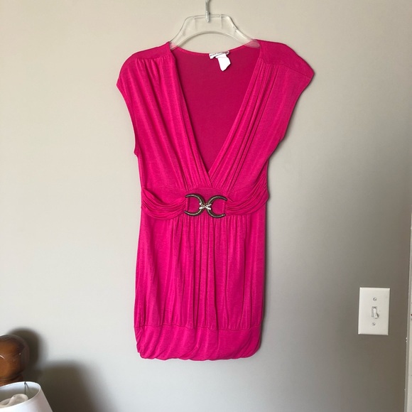 hot pink dressy top